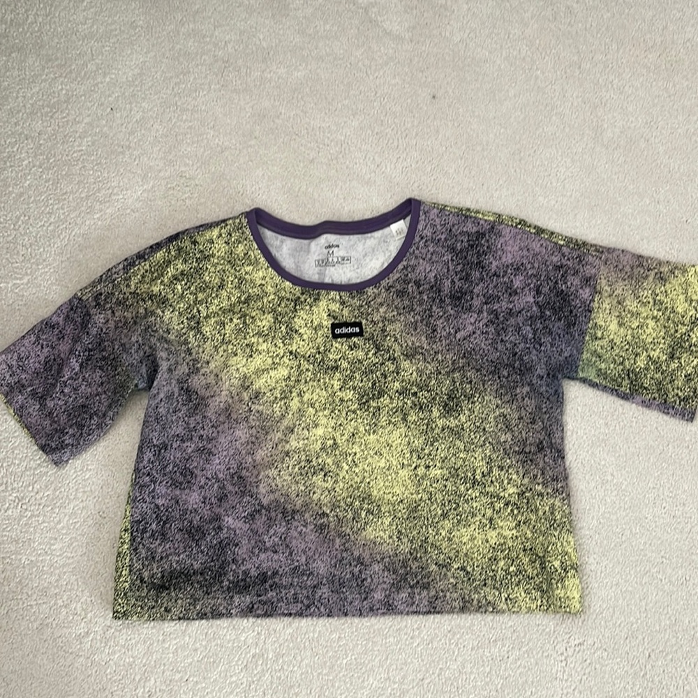 Adidas crop tee